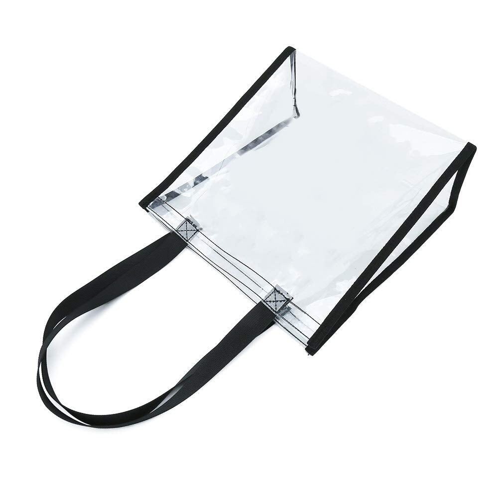 Clear Bag Stadium Approved, Transparent See Through Clear Tote Bag