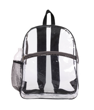 Load image into Gallery viewer, K-Cliffs 15.5&quot; Clear School Backpack See Through Elementary-Adult  Daypack