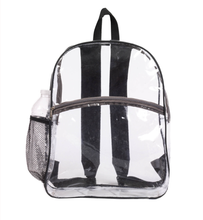 Load image into Gallery viewer, K-Cliffs 15.5&quot; Clear School Backpack See Through Elementary-Adult  Daypack