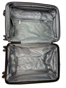 22" Carry-On Suitcase Hand Carry Luggage Lightweight Expandable Spinner with 360° Dual Wheels