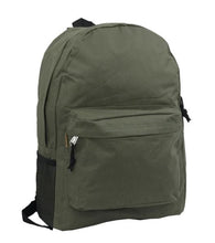 Load image into Gallery viewer, K-Cliffs 18&quot; Classic School Backpack w/Padded Shoulder Straps and Side Pocket (Copy)