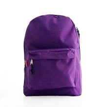 Load image into Gallery viewer, K-Cliffs 18&quot; Classic School Backpack w/Padded Shoulder Straps and Side Pocket (Copy)