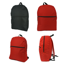 Load image into Gallery viewer, K-Cliffs Simple Basic 17 Inch School Backpack, Daypack.