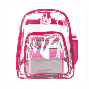 K-Cliffs Heavy Duty Clear School Backpack Bookbag Security Work Bag