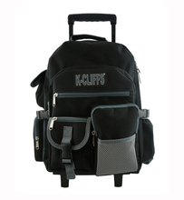 Load image into Gallery viewer, K-Cliffs Deluxe Wheeled Rolling School Backpack Sturdy Wheels