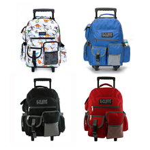 Load image into Gallery viewer, K-Cliffs Deluxe Wheeled Rolling School Backpack Sturdy Wheels