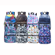 Load image into Gallery viewer, K-Cliffs 18&quot; Printed Pattern School Bookbag, Travel Daypack for laptops &amp; Tablets (Copy)