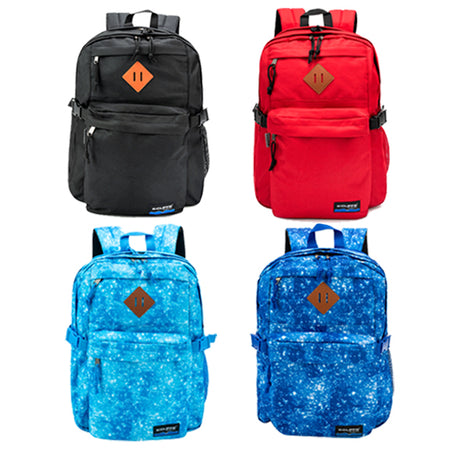 K-Cliffs  Large Multi-Compartment Backpack w/ Laptop Sleeve, Bottle Holder, and Padded Straps (New)