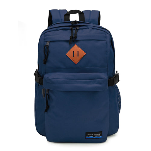 K-Cliffs  Large Multi-Compartment Backpack w/ Laptop Sleeve, Bottle Holder, and Padded Straps (New)