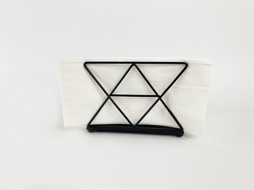 Upright Napkin Holder - Modern Geometry Design