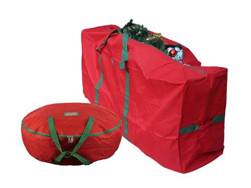 K-Cliffs High Quality Christmas Tree Storage Duffel Bag for fit 6 & 9 Foot Tree Holiday