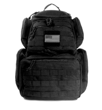 Load image into Gallery viewer, K-Cliffs Shooting Range Pistol Backpack that holds Up to 5 Handguns, Mag Storage