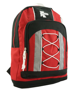 K-Cliffs 15" Lightweight Bungee Unisex School Backpack , Water Resistant (Copy)