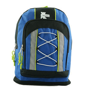 K-Cliffs 15" Lightweight Bungee Unisex School Backpack , Water Resistant (Copy)