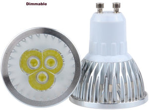 Dimmable 6W Gu10 LED Light Bulb Energy Saving Flood Lamp Bulb GU10 base