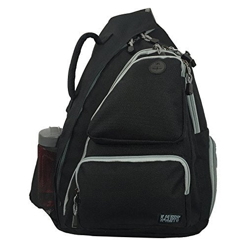 K Cliffs 19 Water Resistant Sling Backpack with Safety Retro Reflective Strip