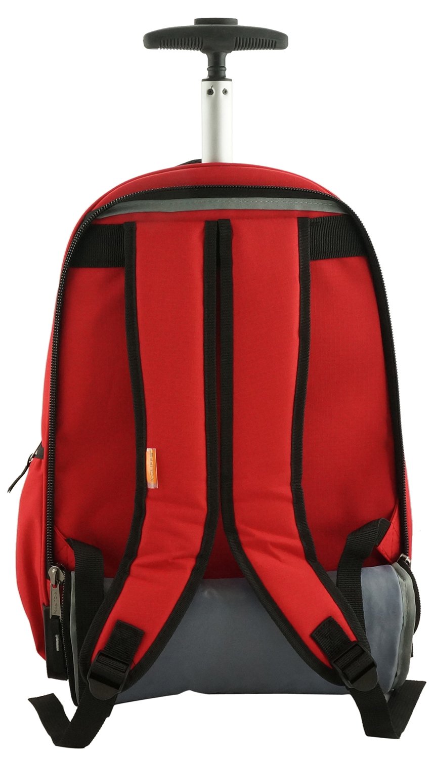Kids Boys Wheels Backpack Blue Bag Luggage Rolling School Book Pack Trolley  Bags  eBay