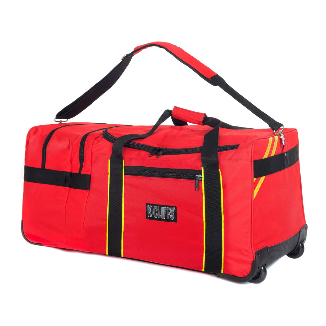 Firefighter Duffel Gear Bag for Firemen and Paramedic Equipment - k-cliffs