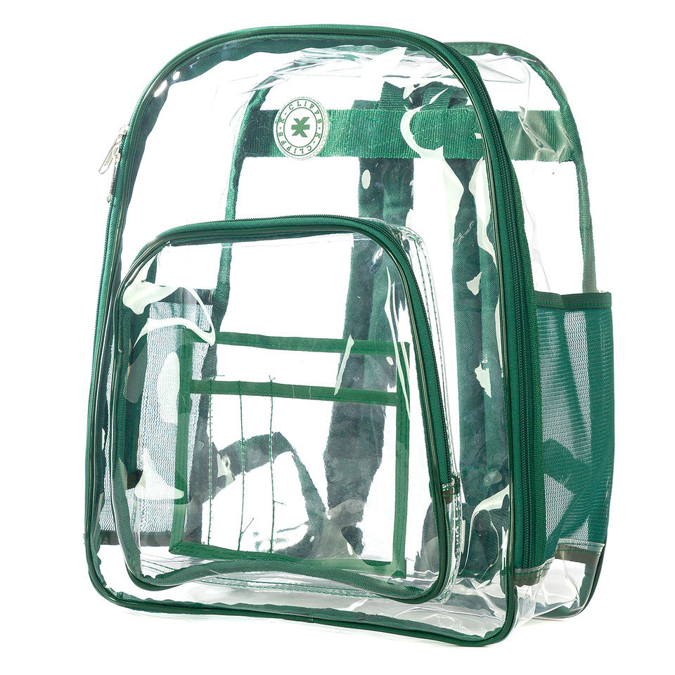 K-Cliffs Heavy Duty Clear Tote Quality See Through Messenger Work Bag  Durable Transparent PVC Lunch Bag