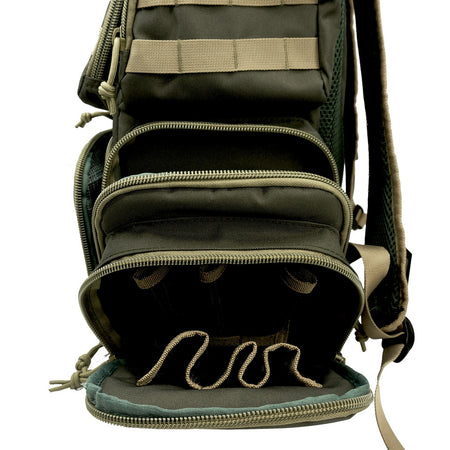 K-Cliffs Shooting Range Pistol Backpack can hold 4 Handguns Mag Storage w/EVA pistol cradle